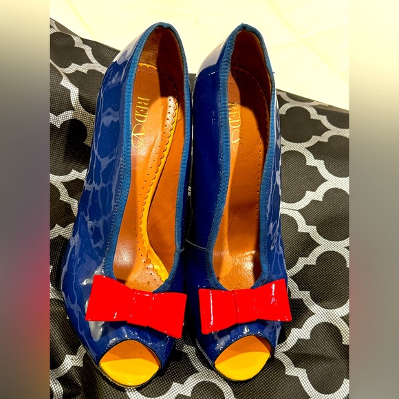 Valentino Red Snow White shoes